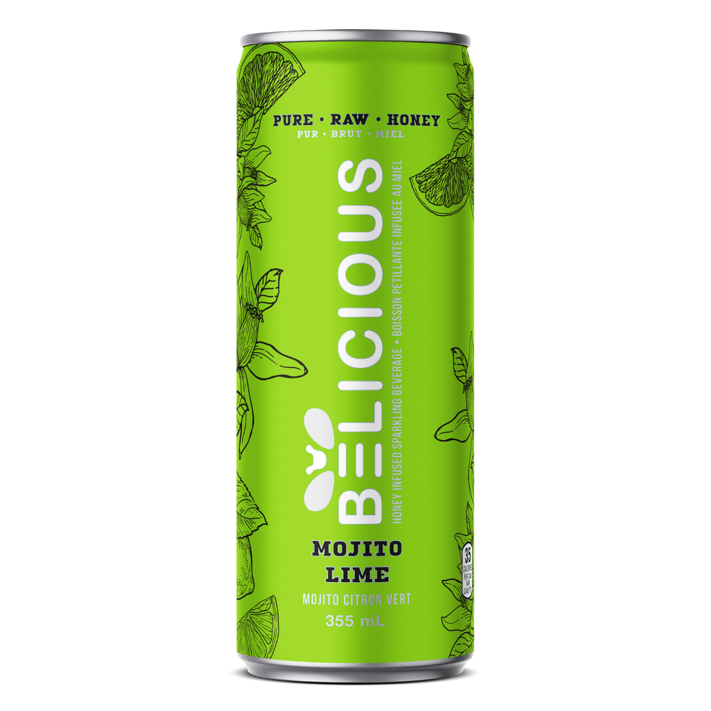 Belicious Honey-Infused Mojito Lime