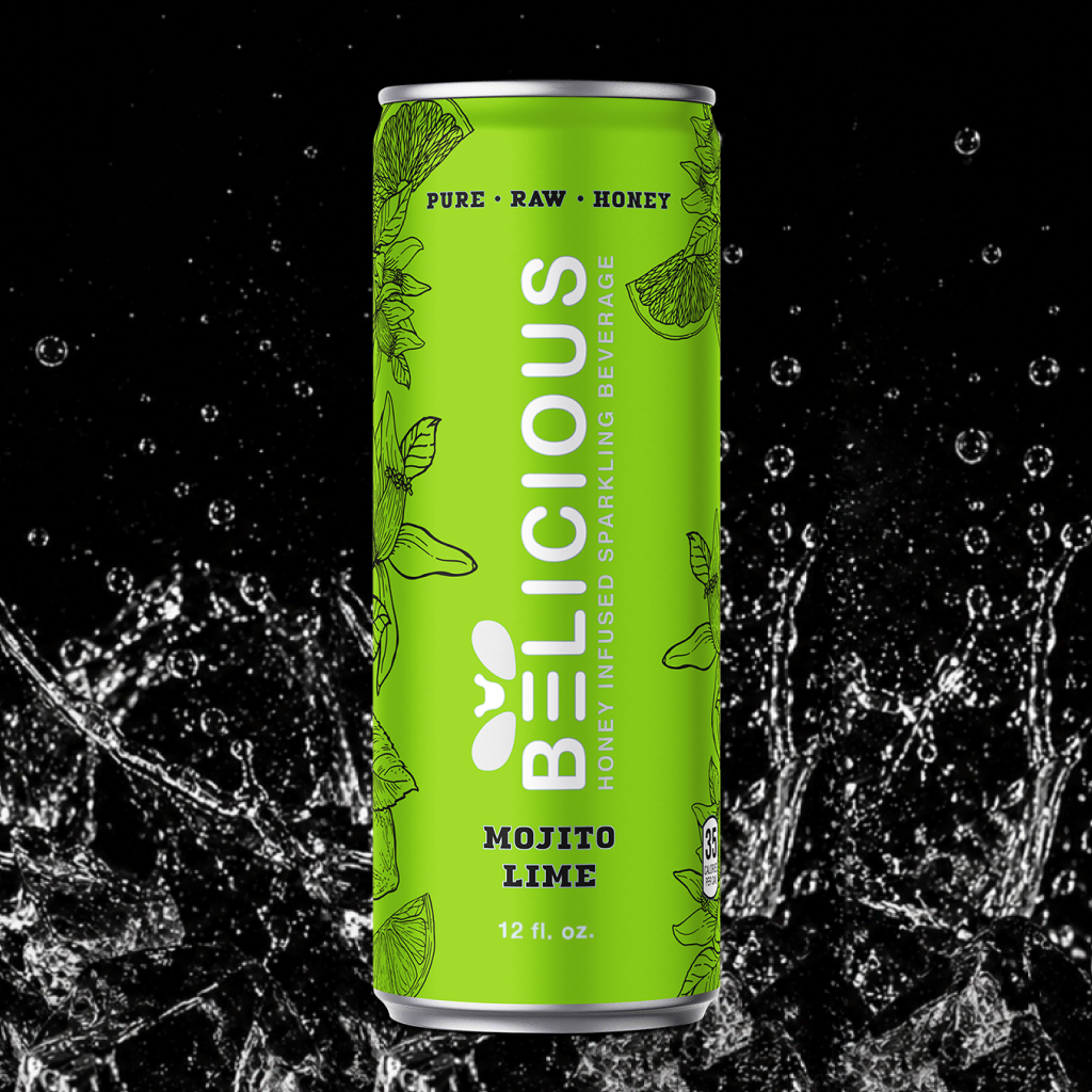 Belicious Honey-Infused Mojito Lime